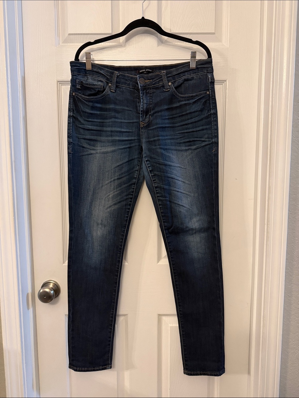 Dear John Dark Blue Skinny Jeans, size 31